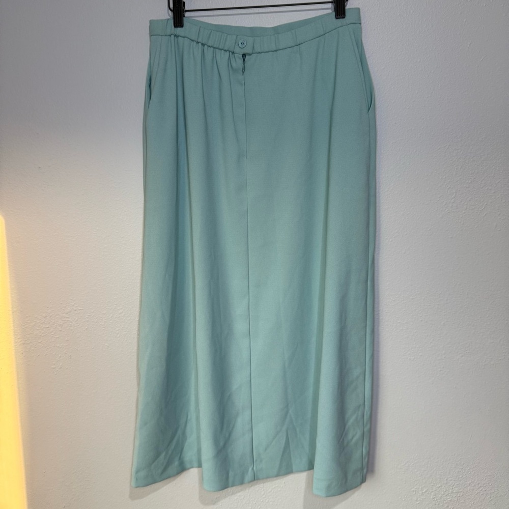 Koret Light Green A-Line Skirt - Picture 3 of 5